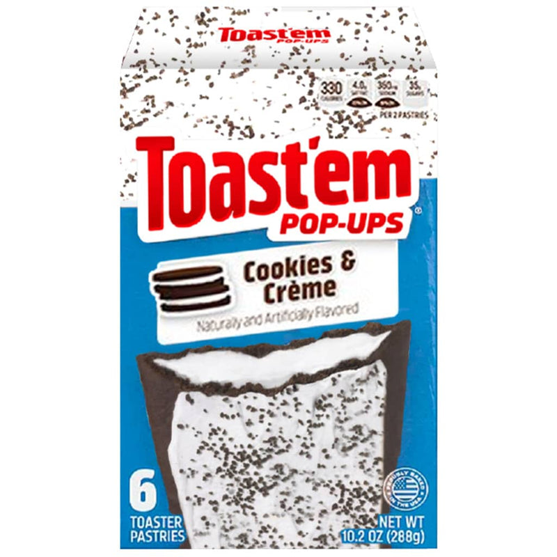 TOAST'EM Frosted Cookies & Cream