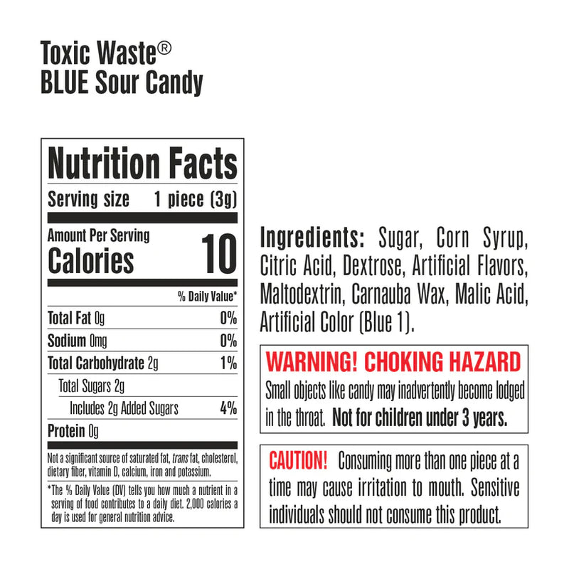 TOXIC WASTE Blue - Giant Money Bank 168g