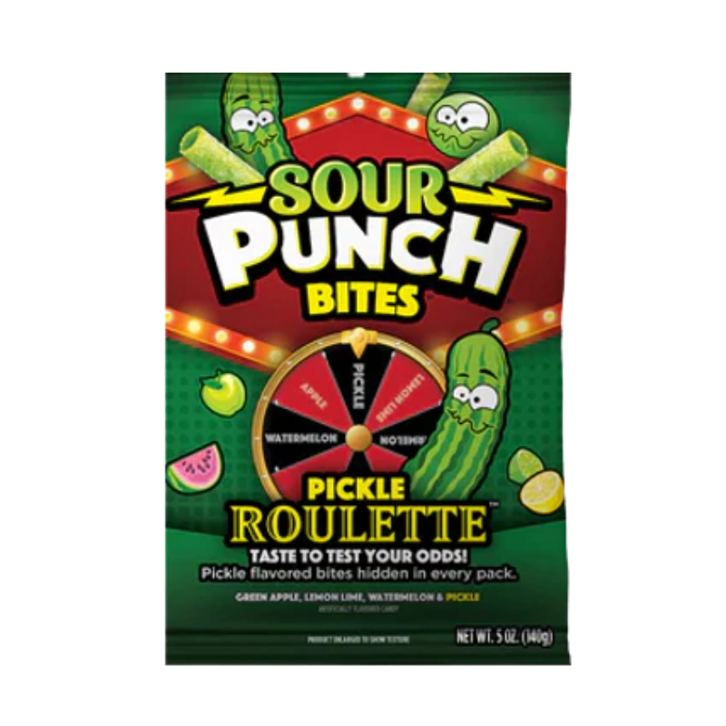 SOUR PUNCH Pickle Roulette 141g