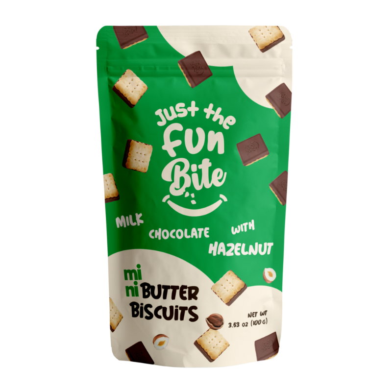 JFP Butter Biscuits filled with Hazelnut Choc Spread 200g