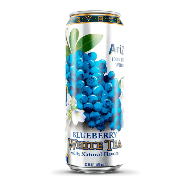 ARIZONA Blueberry White Tea - 650ml