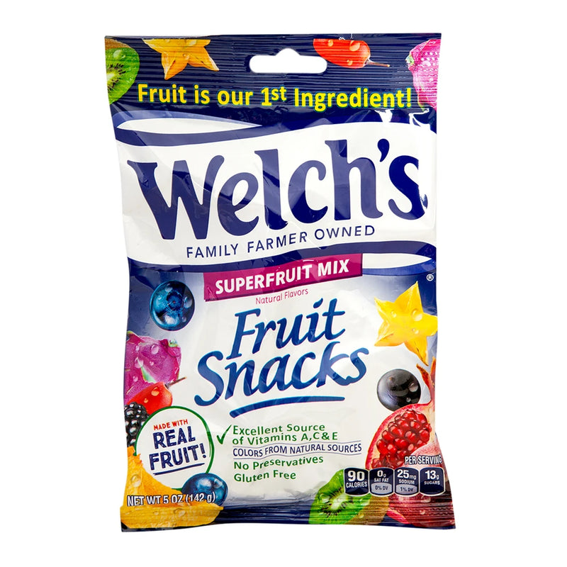 WELCH Fruit Snacks Superfruit Mix 141g