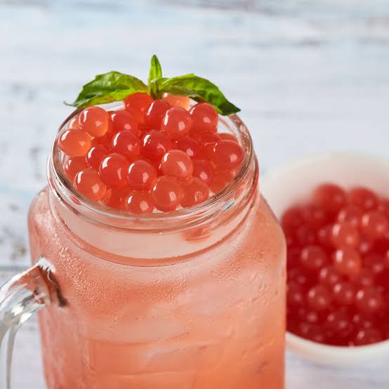 BOBA LOBA Popping Boba Strawberry Lychee | 350ml