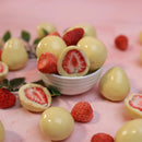 BOLCI White Choc Covered - Whole Freeze-Dried Strawberry Dragee 80g | BUY 1 GET 1 FREE