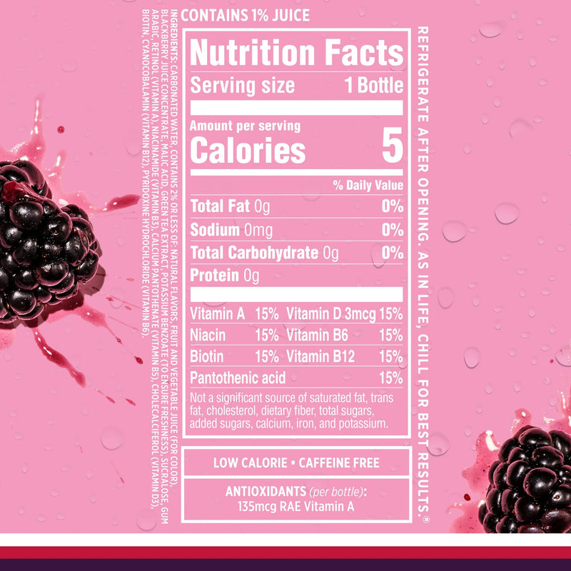 SPARKLING ICE Black Raspberry | Sugar Free | BUY 1 GET 1 FREE