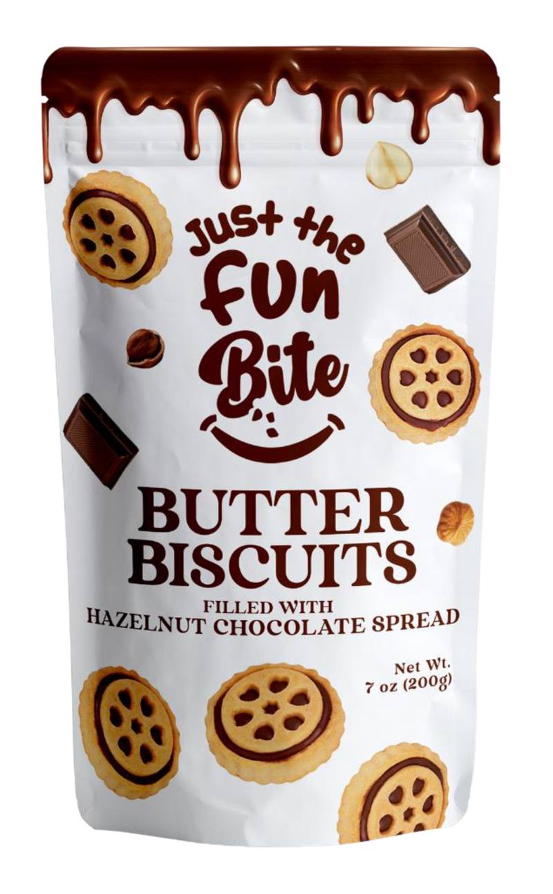 Just The Fun Part - Butter Biscuits Hazelnut Chocolate Spread 200g