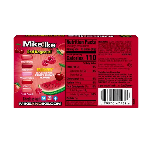 Mike and Ike Red Reageous | 120g