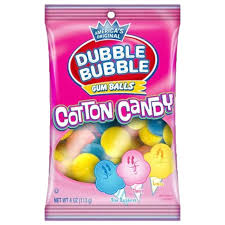 DUBBLE BUBBLE Cotton Candy - Peg Bag 113g