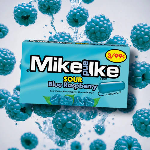 Mike & Ike VideoBox Sour Blue Raspberry |120g