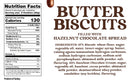 Just The Fun Part - Butter Biscuits Hazelnut Chocolate Spread 200g