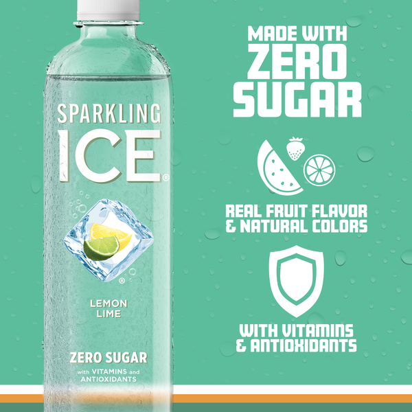 SPARKLING ICE Lemon Lime | SUGAR FREE |  503ml