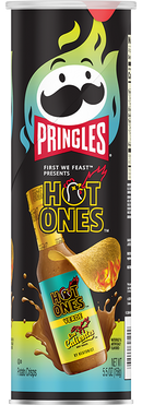 PRINGLES Hot Ones - Verdes 169g