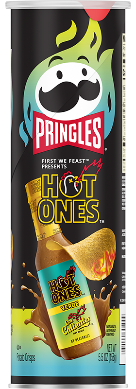 PRINGLES Hot Ones - Verdes 169g