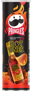 PRINGLES Hot Ones - Rojo 169g