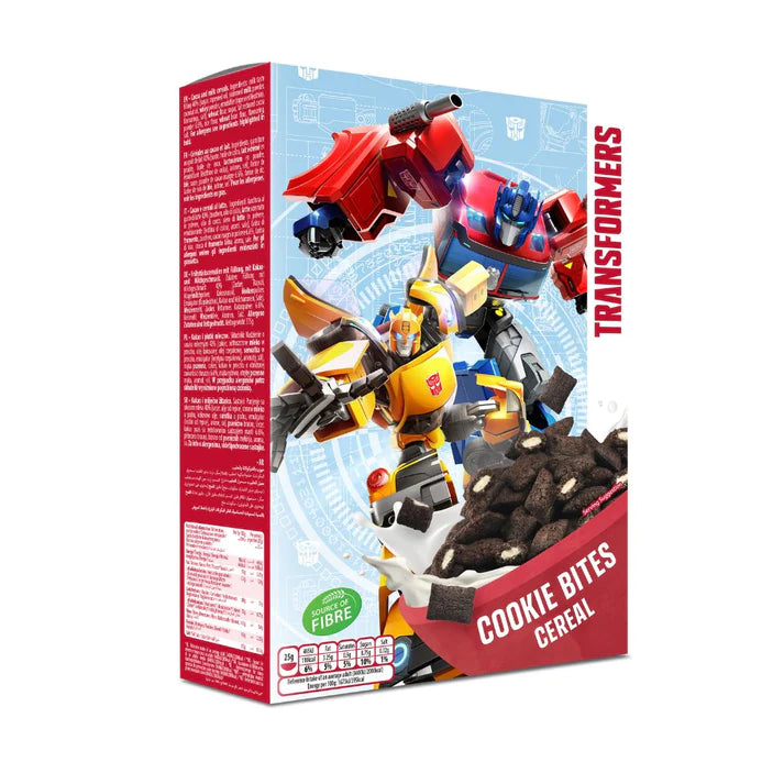 TRANSFORMERS Cereal Cookie Bites 375g