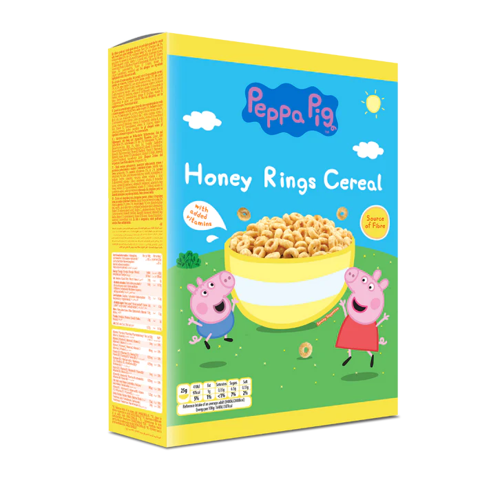 PEPPA PIG Cereal Honey Loops 375g