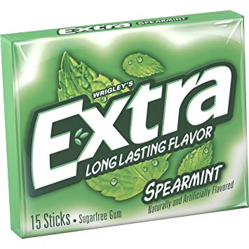 EXTRA SlimPak Spearmint | 15 Sticks