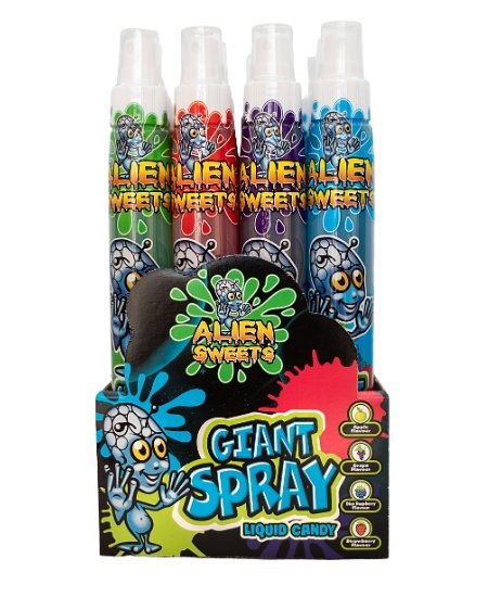 Alien Giant Spray Candy Sour | Assorted - SweetieShop