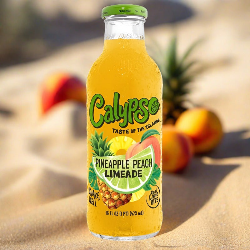 CALYPSO Limeade Pineapple Peach | 473ml - SweetieShop