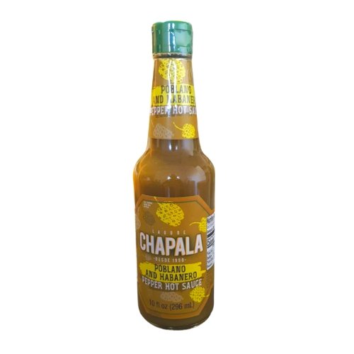 CHAPALA Hot Sauce Poblano/Habanero | 284ml - SweetieShop