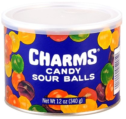 CHARMS Assorted Sour Balls Tin - SweetieShop