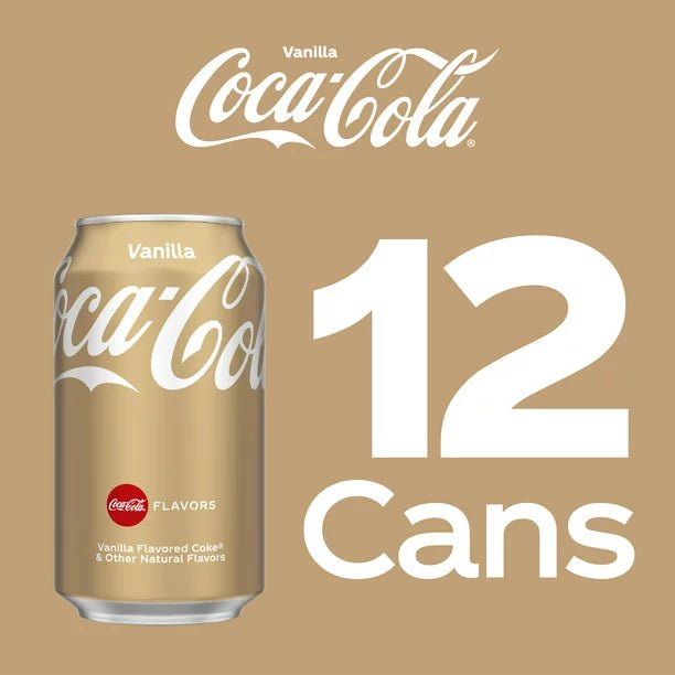Coca-Cola Vanilla 355ml | Per Case - SweetieShop