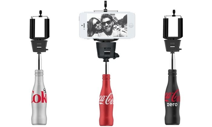 Coke 3D Moulded Selfie Stick - SweetieShop