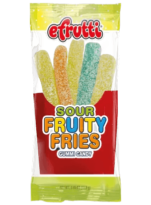 EFRUTTI Gummi Sour Fruity Fries - SweetieShop