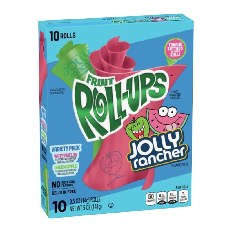 FRUIT ROLL UPS Jolly Rancher | 141g - SweetieShop