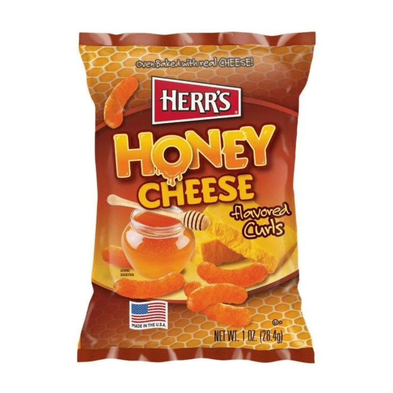 Herr's Honey Cheese Curls | 28g - SweetieShop