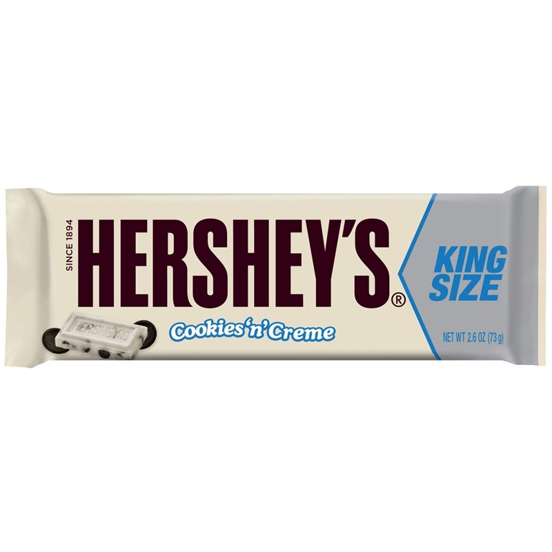 HERSHEYS Cookies & Creme Bar | King Size - SweetieShop