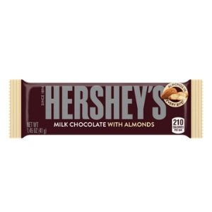 HERSHEY'S Milk Chocolate Bar with Almonds - SweetieShop