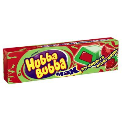 HUBBA BUBBA Max Strawberry & Watermelon - SweetieShop