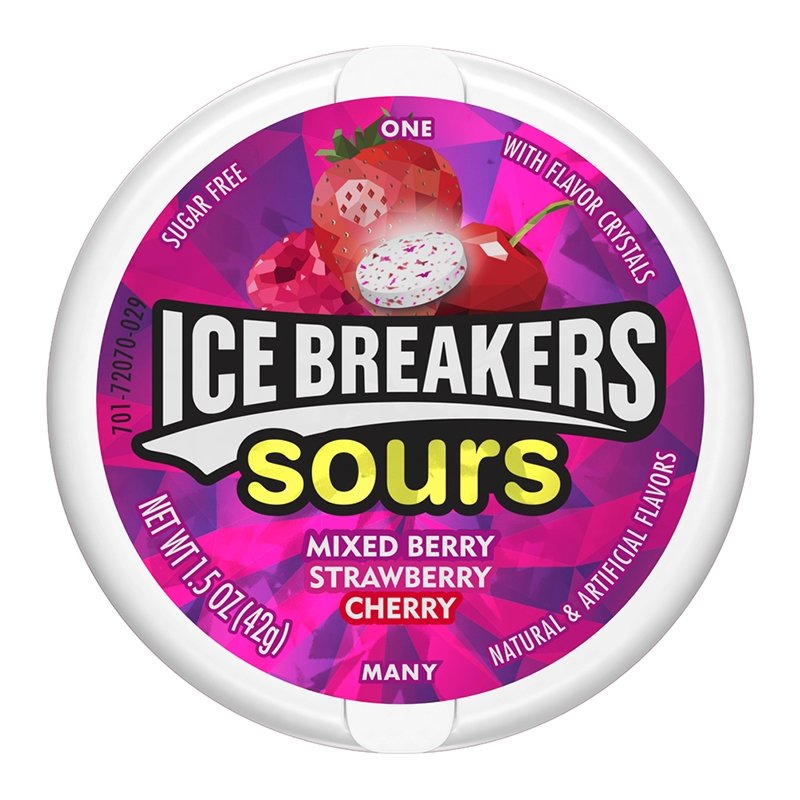 ICEBREAKERS Sours Mix Berries | 42g - SweetieShop