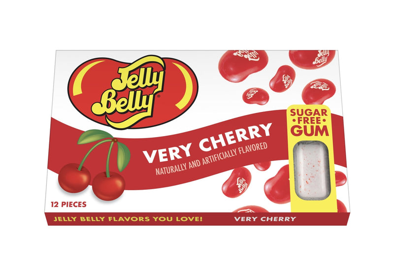 JELLY BELLY Gum Very Cherry | Sugar-Free - SweetieShop