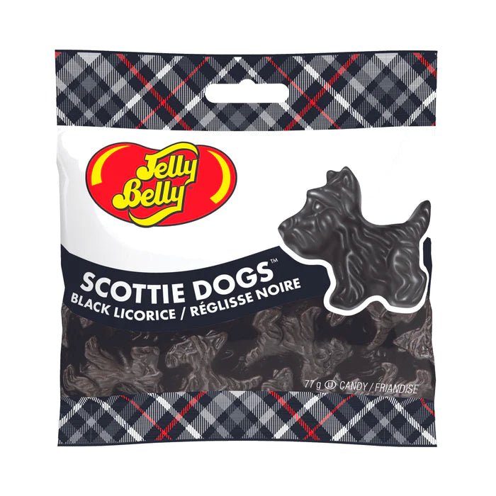 JELLY BELLY Scottie Dogs Licorice | 78g - SweetieShop