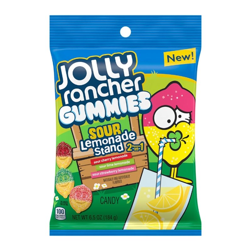 JOLLY RANCHER Gummies Sour Lemonade | 184g - SweetieShop