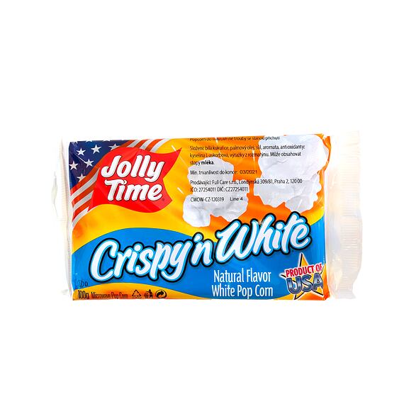 Jolly Time Crispy & White | Single - SweetieShop