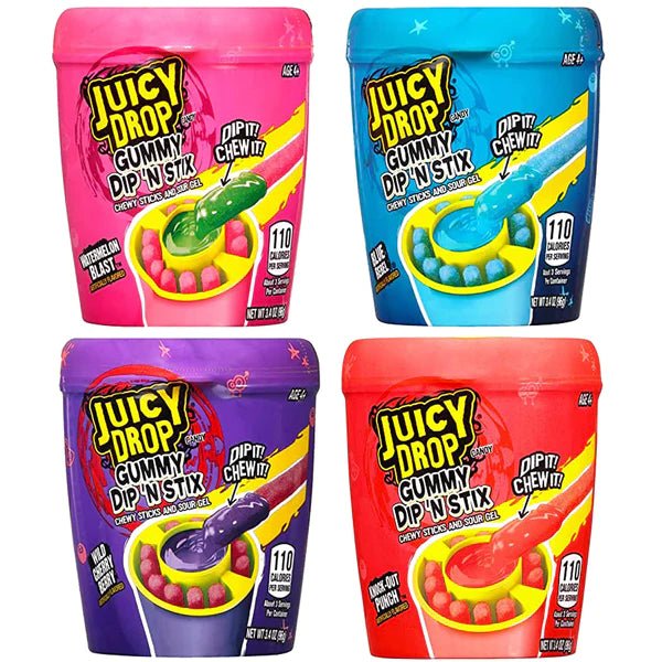 JUICY DROP Gummy Dip n Stix - SweetieShop