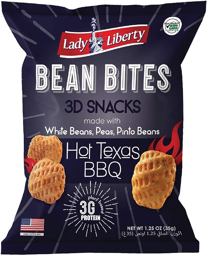 LADY LIBERTY Bean Bites Hot Texas BBQ 35g - SweetieShop