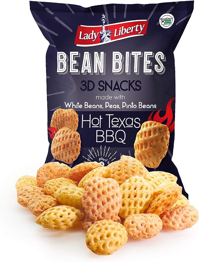 LADY LIBERTY Bean Bites Hot Texas BBQ 85g - SweetieShop