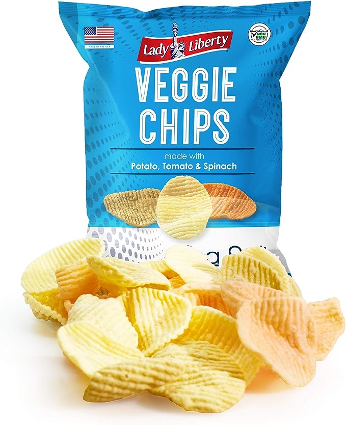 LADY LIBERTY Veggie Chips Original 35g - SweetieShop