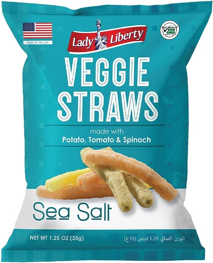 LADY LIBERTY Veggie Straws Original 35g - SweetieShop