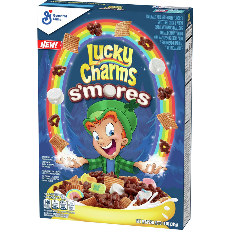 LUCKY CHARMS Smores Cereal 311g - SweetieShop