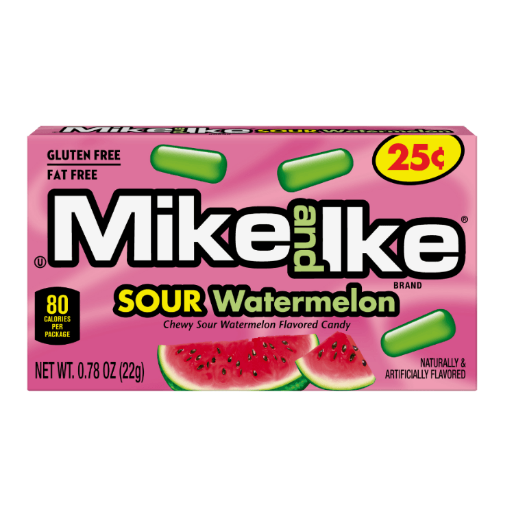 Mike and Ike Sour Watermelon | 22g - SweetieShop