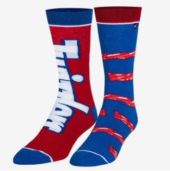 ODD Sox | Mens Crew Twizzler Split - SweetieShop