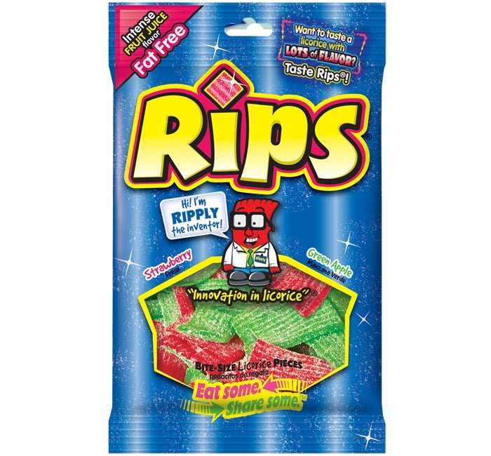 RIPS Bite Size Pieces | Strawberry Watermelon Peg Bag - SweetieShop