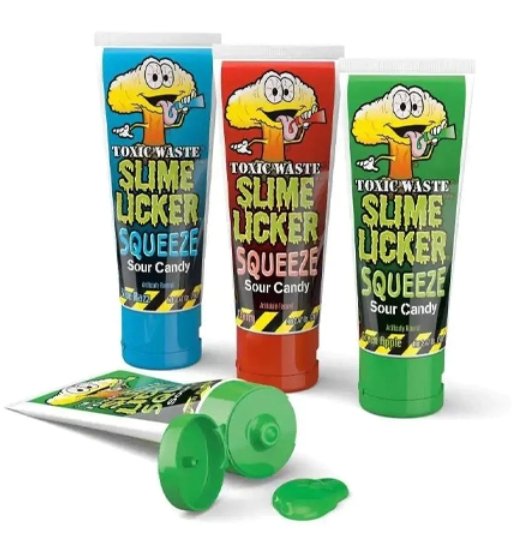 TOXIC WASTE Slime Licker Squeeze Candy | 70g - SweetieShop