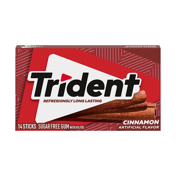 TRIDENT Gum Cinnamon | 14 Pieces - SweetieShop