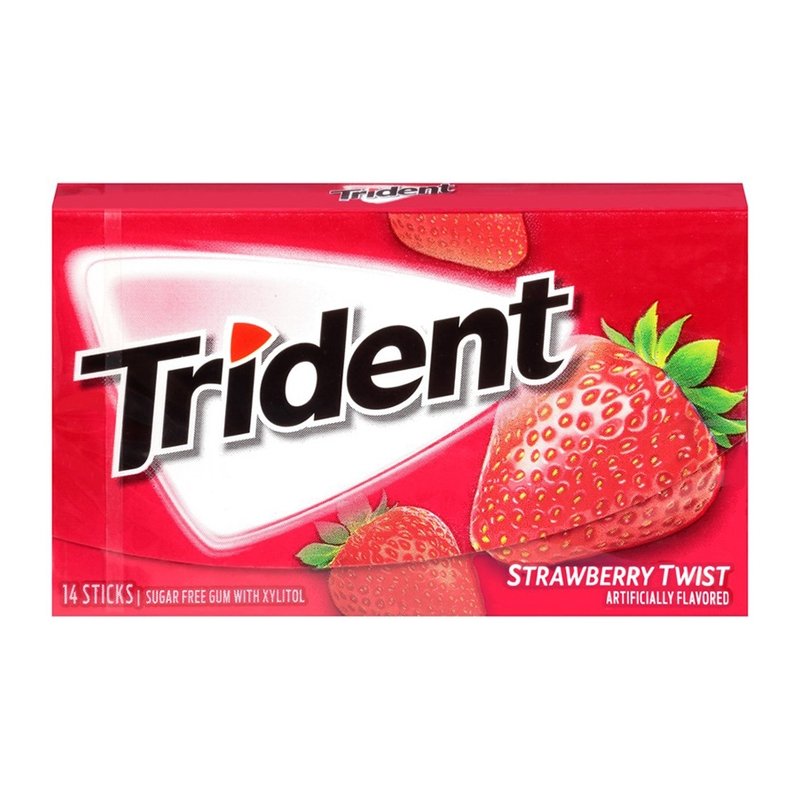 TRIDENT Gum Strawberry Twist - SweetieShop